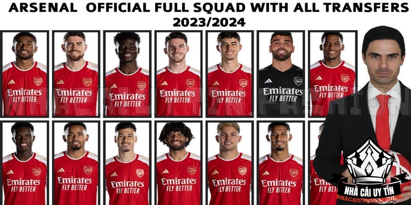 Đội hình hiện tại của Arsenal: Đánh giá chất lượng