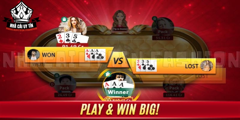 Cách thức tham gia trò chơi Teen Patti 3 lá